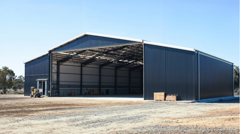 Modern Commercial Steel Building